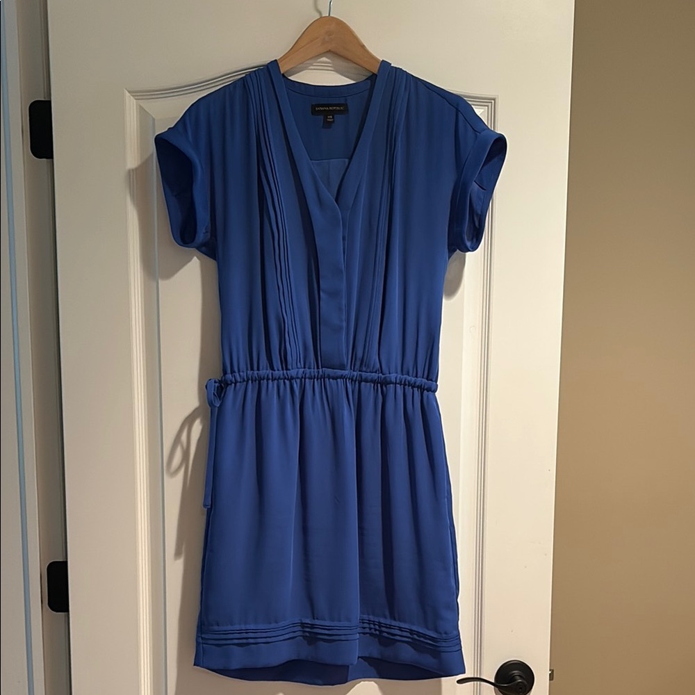 Banana Republic Vibrant Blue Mini Dress